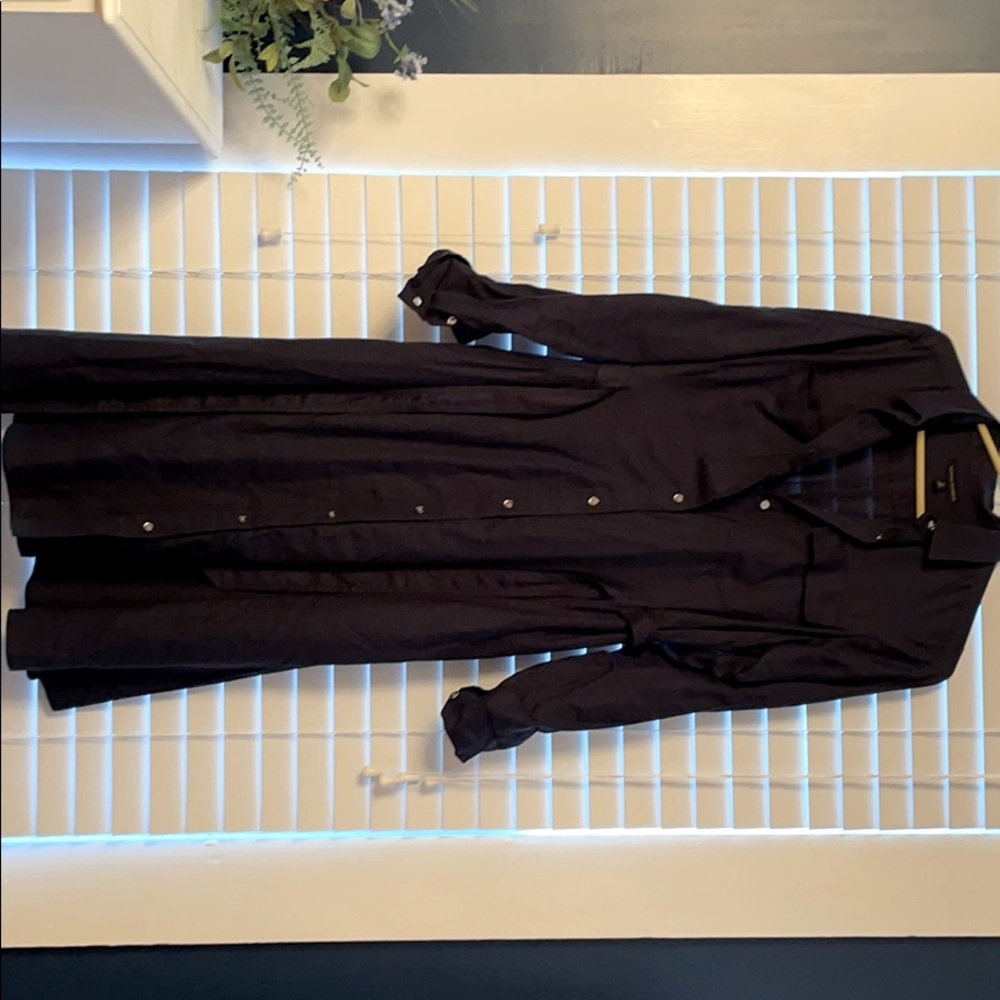 Banana Republic Navy Blue button up and down dress